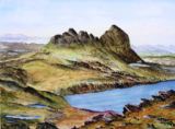 42 - Suilven, Sutherland - Watercolour - David Partington.JPG